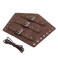 Viking Arm Leather Wristband Medieval Arm Guards