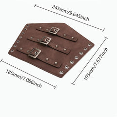 Viking Arm Leather Wristband Medieval Arm Guards