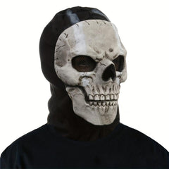 Men's Halloween Horror Full Face Mask Latex Full Head Cover COS Game