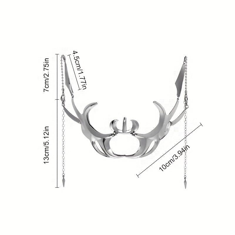 Gothic Punk Silver Mask for Parties Accessories