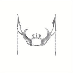 Gothic Punk Silver Mask for Parties Accessories