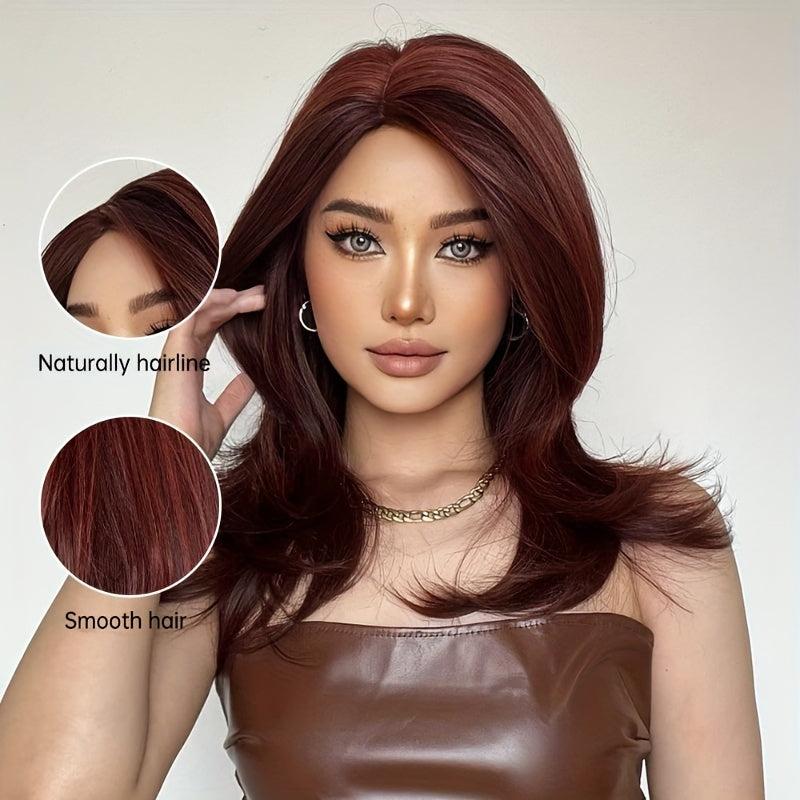 Long Large Curly Wig Natural Looking Fluffy Wig For Women