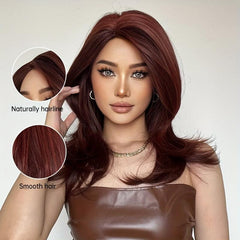 Long Large Curly Wig Natural Looking Fluffy Wig For Women