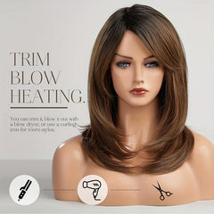 Long Large Curly Wig Natural Looking Fluffy Wig For Women