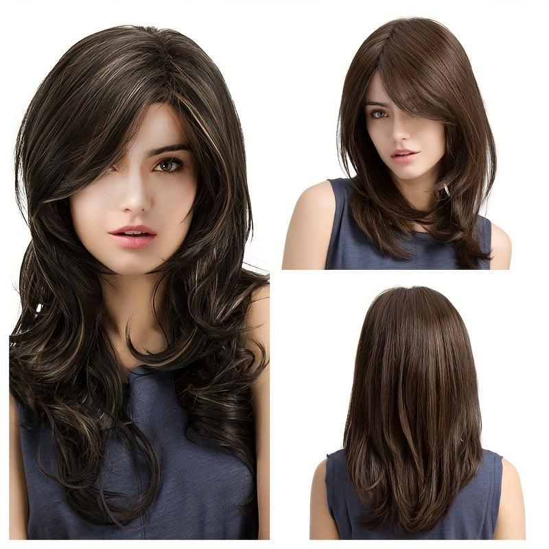Long Large Curly Wig Natural Looking Fluffy Wig For Women