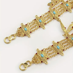 Ethnic Tribal Style Headpiece Boho Dance Headwear Dress Up