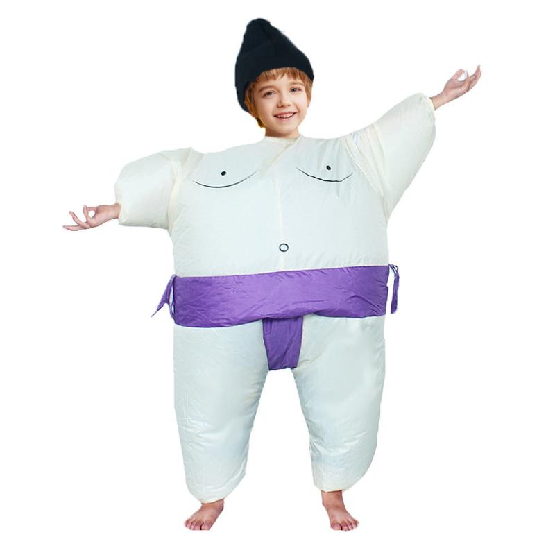 Inflatable Sumo Costume Funny Halloween Cosplay Props
