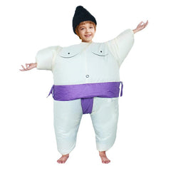 Inflatable Sumo Costume Funny Halloween Cosplay Props