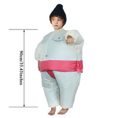 Inflatable Sumo Costume Funny Halloween Cosplay Props