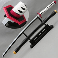 Samurai Unsharpened Sword Costume Prop for Halloween Anime Game Performance