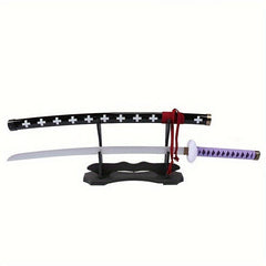 Samurai Unsharpened Sword Costume Prop for Halloween Anime Game Performance