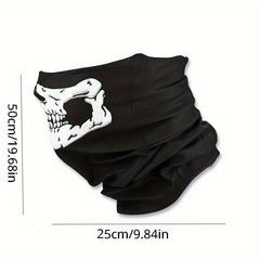 Halloween Grim Reaper Costume Set with Cloak, Mask, Sickle, Gloves - Party Props