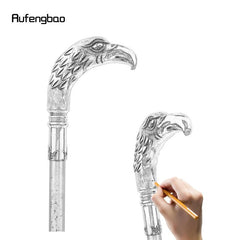 Golden Long Head Eagle Walking Stick Cosplay Cane Knob Crosier
