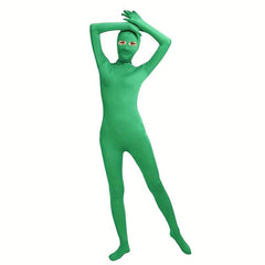 Spandex Zentai Costume Full Bodysuit Unisex Halloween Disappearing Man Body Suit