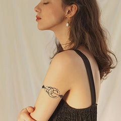 Waterproof Moon Semi-Permanent Tattoo Sticker