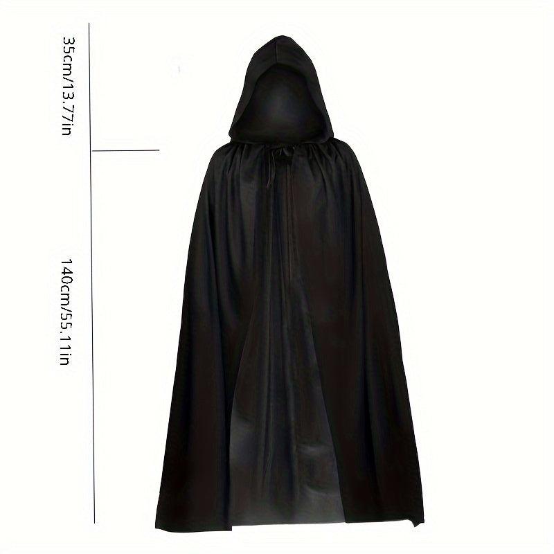 4pcs Halloween Grim Reaper Costume Set