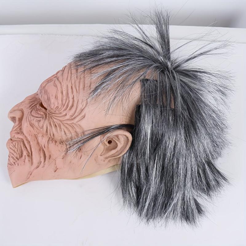 Grandpa Masks Old Man Halloween Cosplay Latex Masques Face Mascara Props