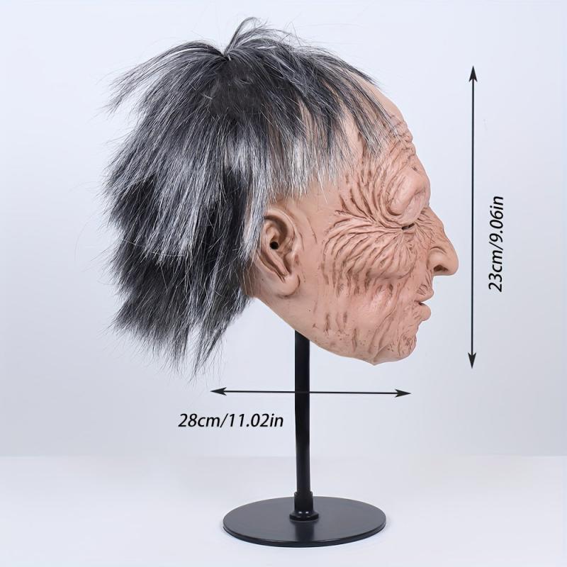 Grandpa Masks Old Man Halloween Cosplay Latex Masques Face Mascara Props
