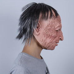 Grandpa Masks Old Man Halloween Cosplay Latex Masques Face Mascara Props