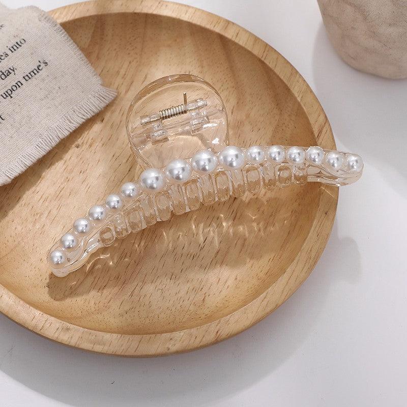 Faux Pearl Hair Claw Hairpin Hair Accessories