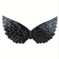 Halloween Witch Elf Wings & Demon Horns Headband Set