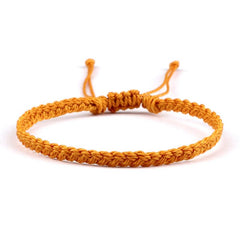 Spandex Braided Cord Bracelet Adjustable Macrame Bracelet