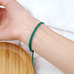 Spandex Braided Cord Bracelet Adjustable Macrame Bracelet