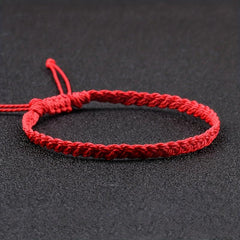 Spandex Braided Cord Bracelet Adjustable Macrame Bracelet
