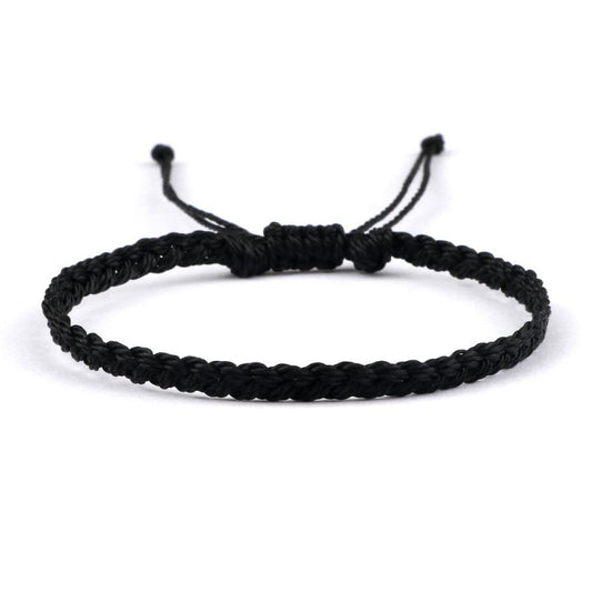 Spandex Braided Cord Bracelet Adjustable Macrame Bracelet