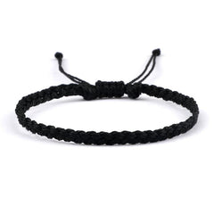 Spandex Braided Cord Bracelet Adjustable Macrame Bracelet