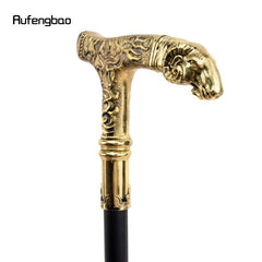Golden Goat Handle Walking Stick 35-43inch
