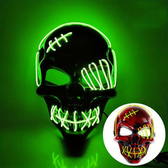Men's One Eyed Luminous Mask Halloween Horror Mask