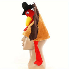 Funny Chicken Leg Hat Thanksgiving Christmas Turkey Carnival Party Cap