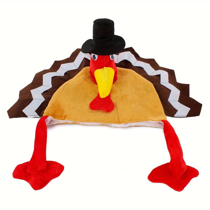 Funny Chicken Leg Hat Thanksgiving Christmas Turkey Carnival Party Cap