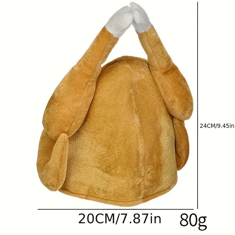 Funny Chicken Leg Hat Thanksgiving Christmas Turkey Carnival Party Cap