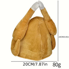 Funny Chicken Leg Hat Thanksgiving Christmas Turkey Carnival Party Cap