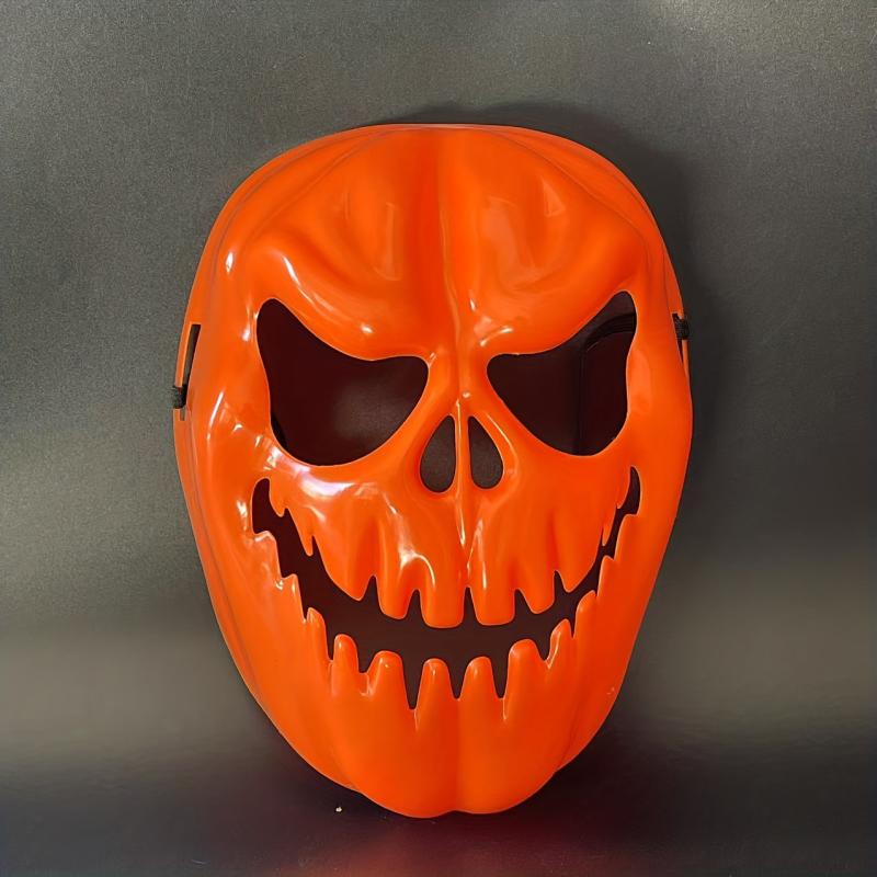 Men's Halloween Pumpkin Mask Scary Dress Up Spooky Ghost Pumpkin Mask