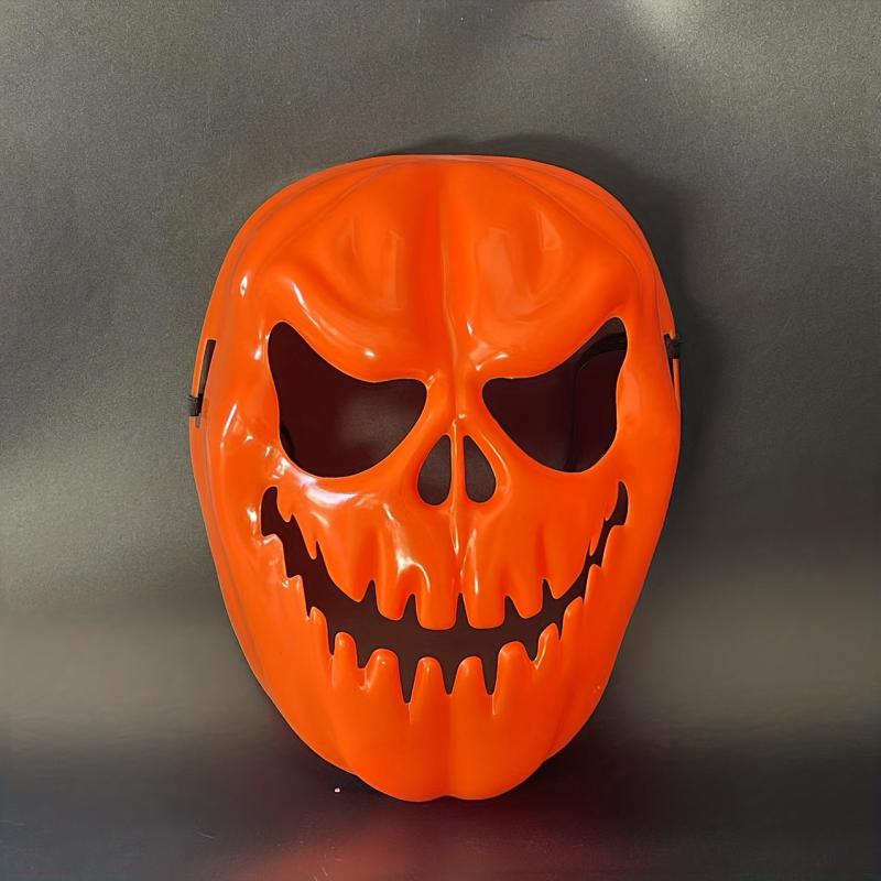 Men's Halloween Pumpkin Mask Scary Dress Up Spooky Ghost Pumpkin Mask