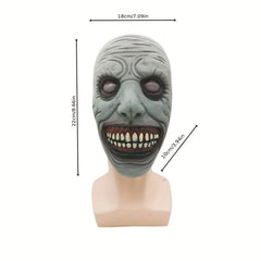 Smile Demon Eye Funny Latex Face Masks Head Cover Halloween Costume Horror Mask