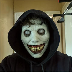 Smile Demon Eye Funny Latex Face Masks Head Cover Halloween Costume Horror Mask
