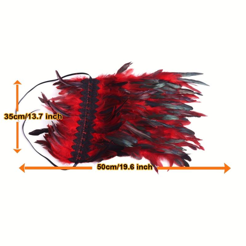 Feather Scarf Shawl Halloween Cosplay Costume Props Feather Cape Shawl