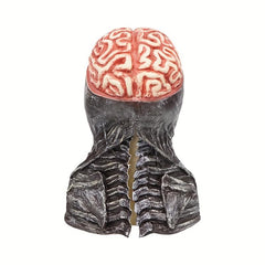 Men's Horror Brain Latex Mask Halloween Skull Mask