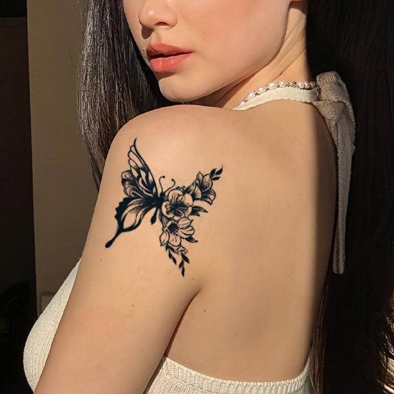 Waterproof Durable Anti sweat Collarbone Arm Tattoo Sticker