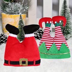 Funny Upside Down Christmas Hat Party Decoration