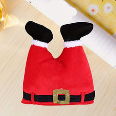 Funny Upside Down Christmas Hat Party Decoration