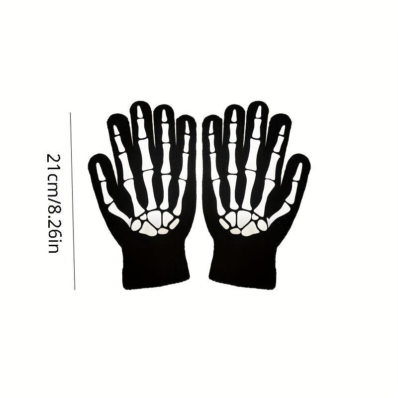 4pcs Halloween Adult Grim Reaper Costume Props Masquerade Set