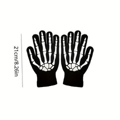 4pcs Halloween Adult Grim Reaper Costume Props Masquerade Set