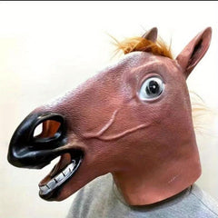 Men's Horse Mask Party Dress Up Horse Head Masks Adults Masquerade