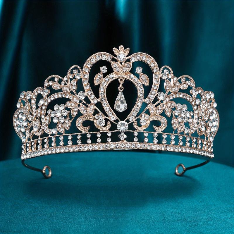 Bridal Rhinestone Wedding Queen Crown Hair Accessories