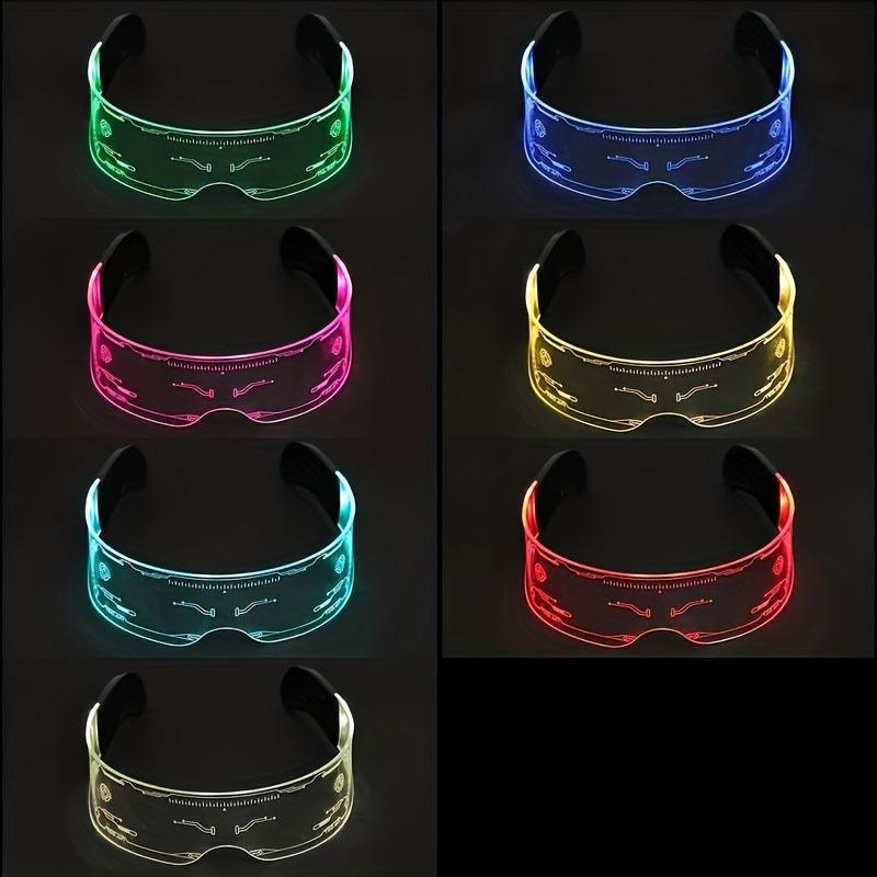 Cyberpunk Men's Glasses for Christmas Party